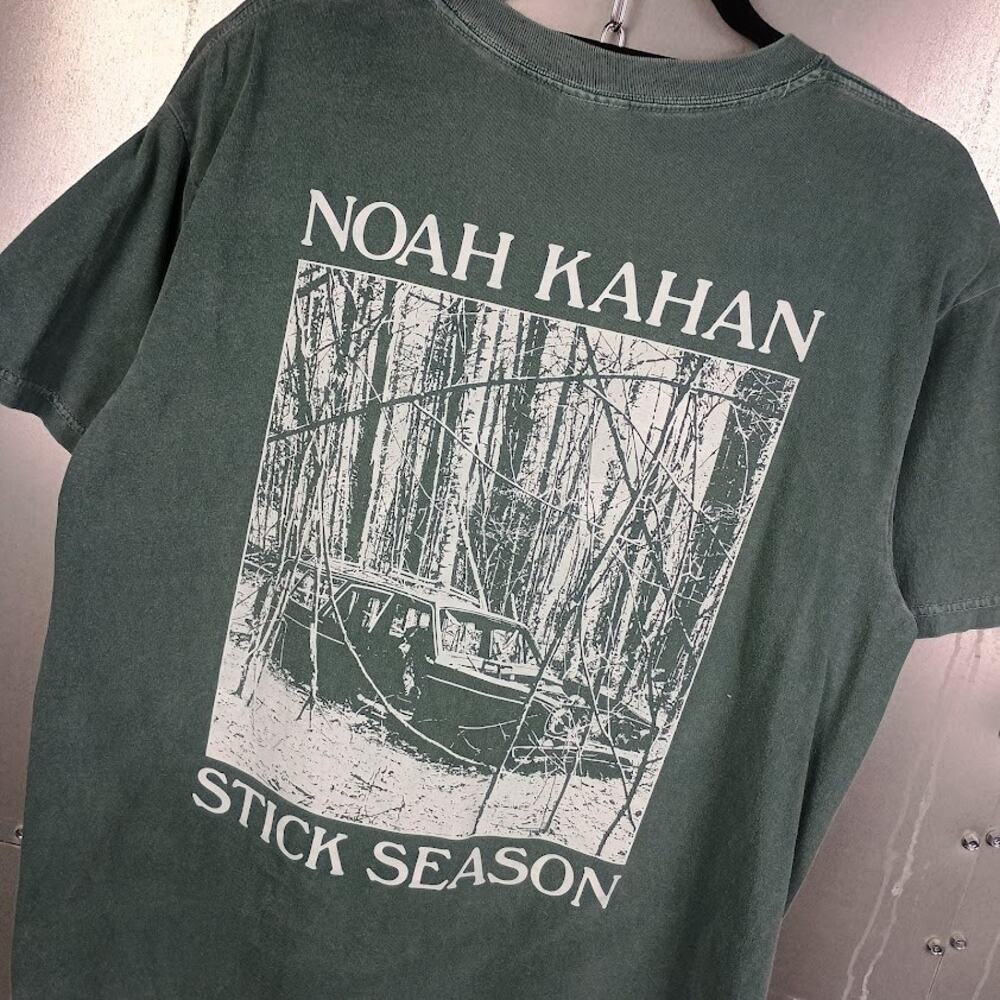 Comfort Colors Noah Kahan Stick Season Forest Green Graphic Tee